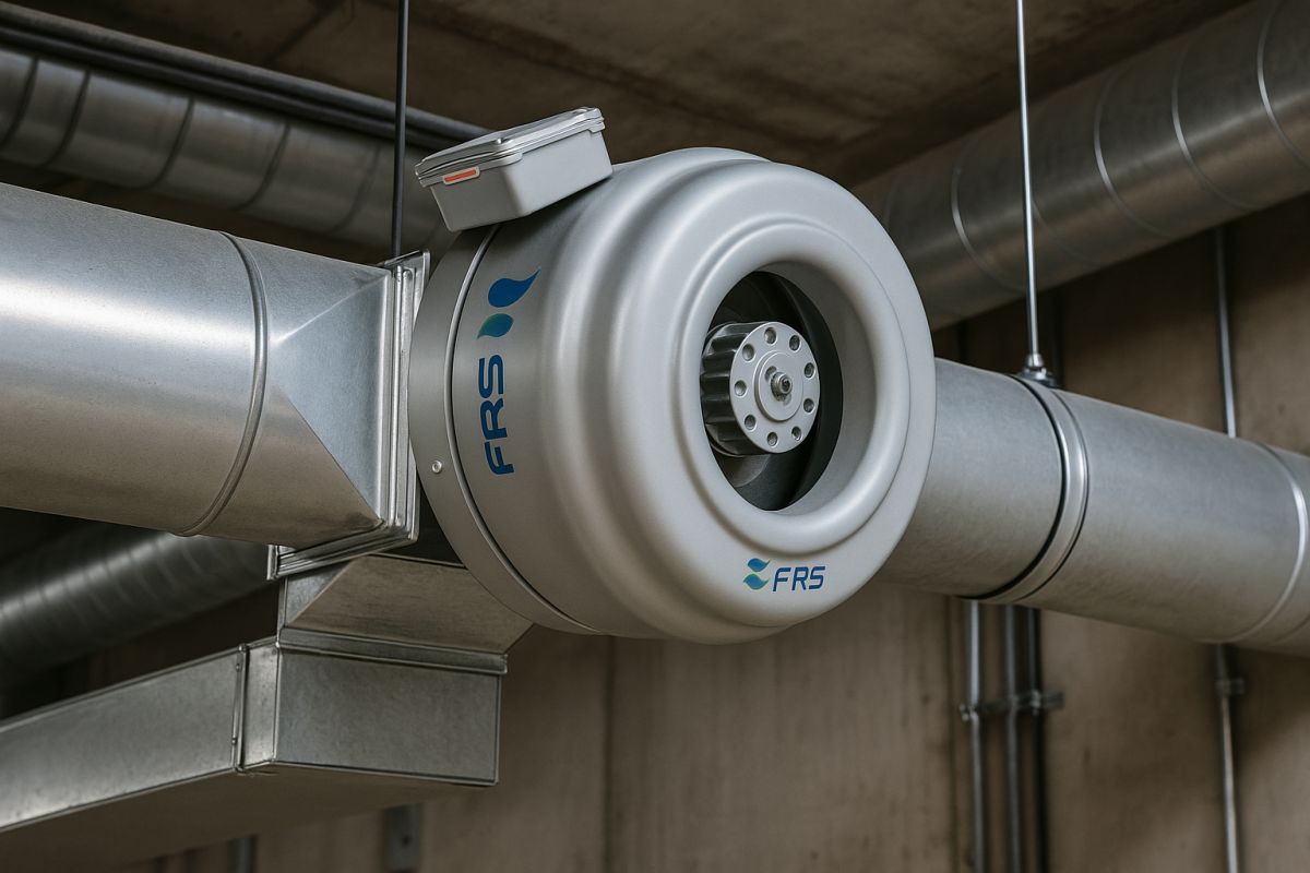 Kanal Tipi Fanlar: Endüstriyel Havalandırmada Verimlilik, Güç ve Sessiz Çalışma Avantajı