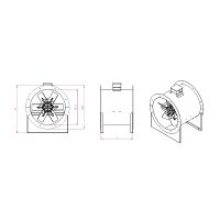 Aksiyel Basınçlandırma Fanı