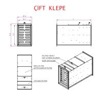 Kanal Tipi Sığınak Taze Hava Santrali